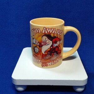 Grumpy I'm Awake What More Do You Want?! Coffee Mug Disney Jerry Leigh